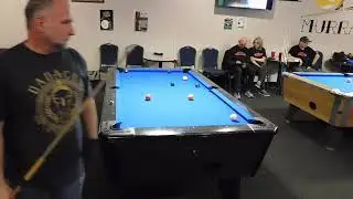 APA  9 Ball League Match Rob 6  vs Caine 7  Murrays Street Darts  6/18/25  video 1