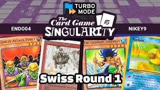 Card Game Singularity - Round 1 - Endo04 vs. Nikey9 (Turbo Mode Tournament)