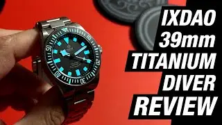 Абсолютный ЗВЕРЬ!! | Обзор дайверских часов IXDAO 39 мм из титана