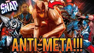 THIS TOXIC ANTI-VENOM DECK COUNTERS THE META!! | MARVEL SNAP