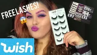 WISH APP HAUL: EYELASH EDITION 😉