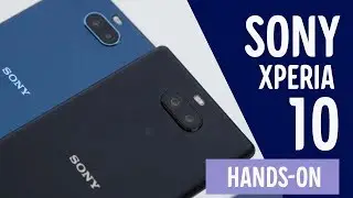 Sony Xperia 10 &ndash; Hands-on p&aring; MWC 2019