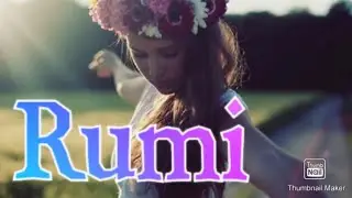 Rumi | The Greatest Poem Of All Time - Deep LOVE Poetry by Madonna