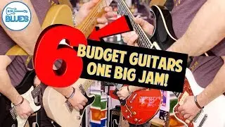 The Harley Benton, SX Guitars, and Artist Guitars Blues Jam (6 Guitars)