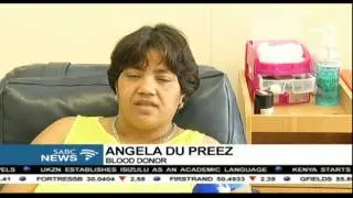 The country is experiencing severe blood shortages