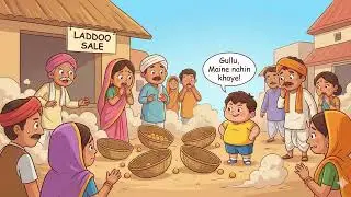 Laddu chor | kid video | short story 
