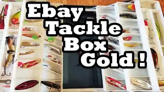 Old pal Tackle box fishing lures !#vintage #fishinglures