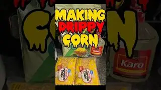 Making drippy corn grain spawn for mushroom cultivation #mycology #grainspawn #fungi #drippycorn