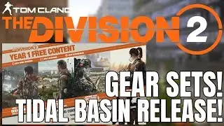 The Division 2 NEWS! 3 NEW GEAR SETS, TIDAL BASIN UPDATE & MORE!