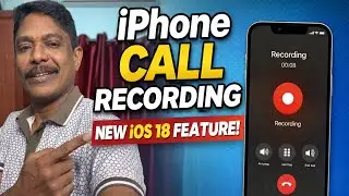 How to Turn ON Call Recording on iPhone 📞 | iOS 18 Feature Malayalam