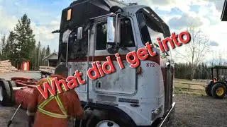 Kenworth Cabover Grab handles and making a custom marker light