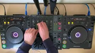 Pioneer CDJ 1000 MK2 + Behringer DJX 750 - Not Synced Trance Mix May 2020 - For the Angel