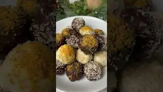 No Bake Gingerbread Truffles | Gluten Free | #shorts #truffles