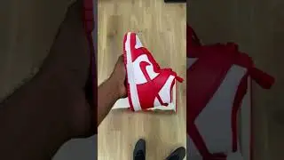 Nike Dunk Hi Retro - DD1399 106 - ROUGE - BLANC - NO&Euml;L - POLESTORE - CHAUSSURE - MODE
