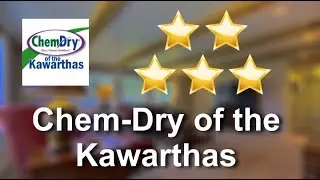 Chem-Dry of the Kawarthas Upholstery Cleaning Lindsay Great 5 Star Review by Christie M.