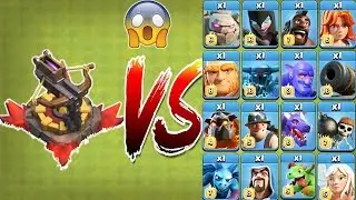 Max X-Bow vs all Troops - Clash of clans | COC Reality