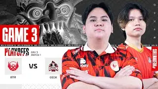 BIGETRON ALPHA vs GEEK FAM | Playoffs Day 3 | Game 3 | #MPLIDS14