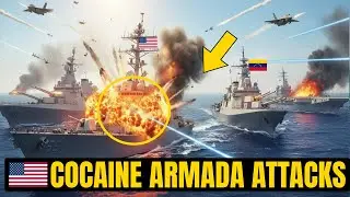 47 Narco Boats ATTACK U.S. Navy Ship &mdash; ALL 47 DESTROYED in 4 Hours