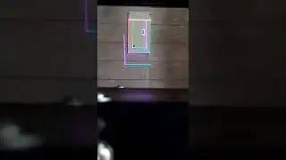 Basic mapping test via QS5 #shorts #laserproject