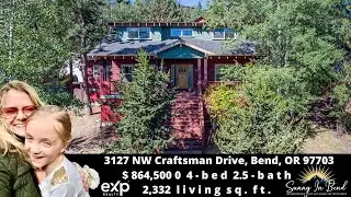 West Side Home in Bend, Oregon | 3127 Craftsman Drive | Sunny in Bend