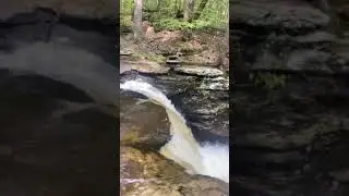 Conquering Nature: Epic Hike to a Hidden Waterfall in Pennsylvania