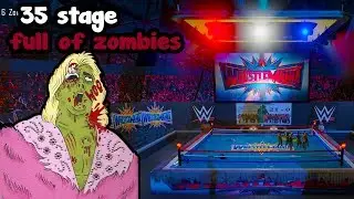 WWE WrestleMania 35 CUSTOM ZOMBIES (funny moments)