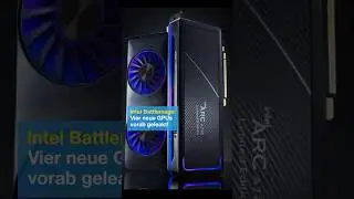 Intel Battlemage: Vier neue GPUs vorab geleakt! #IntelArc #Battlemage #ArcB770 #ArcB750