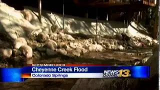 Agencies stepping up Cheyenne Creek flood protection