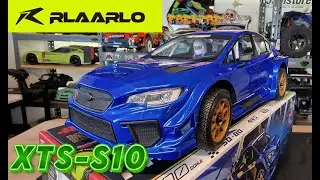 Unboxing et présentation : RLAARLO XTS - S10  Subaru Rallye 1/10👌