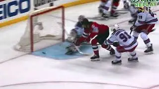 NJ Devils Tatar Gives NJD 2-0 Lead Game 7 vs. NY Rangers IN ARENA FOOTAGE