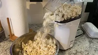 How to make popcorn using the Dash hot air popper