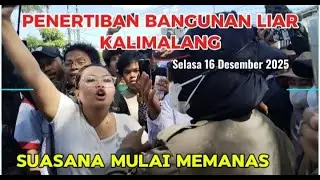 PENERTIBAN BANGUNAN LIAR KALIMALANG BEKASI