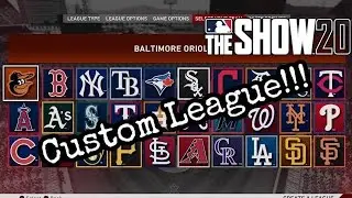 MLB The Show 20 Custom League Update!!!!