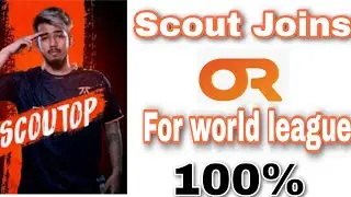 Scout Joining OrangeRock For PMWL confirmed by Novaking | Vikrambetal is scout??|ribbiz is gill