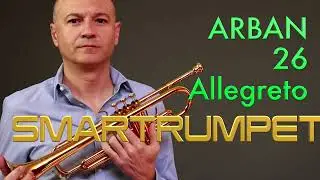 ARBAN 26 corchea y semicorcheas - eighth-sixteenths