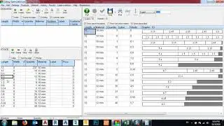 steel and bar Cut optimization