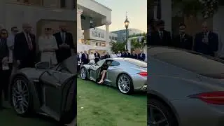 💎 Monaco Luxury Vibes! Lamborghini & Stunning Arrival 😍#model #ford #car #billionaire #luxury#monaco