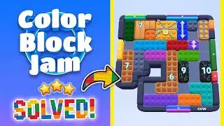 Color Block Jam Level 939 (940) | Every Puzzle Solved! 🎯