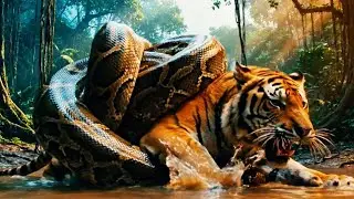 Rescue Mission: Tiger Attacked by Giant Python &ndash; Dramatic Wildlife Rescue