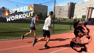 TRACK WORKOUT AT BOSTON UNIVERSITY!