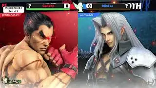Galleon (Kazuya) vs minTea (Sephiroth) - West Towne Brawl 125 Winners R3