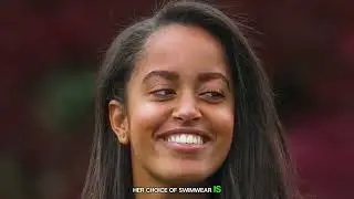 Malia Obama's G-Strlng Bikini Is Turning Heads