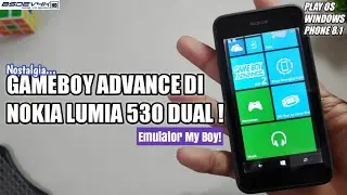 MAIN GAMES GAMEBOY ADVANCE DI HP NOKIA LUMIA 530 DUAL !