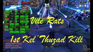 VILE RATS - Kel'Thuzad  Kill - 15/15 Naxxramas 40 Man Raid - Classic World of Warcraft - Boomkin POV