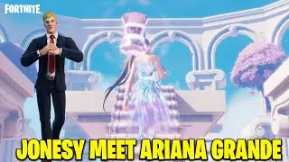Agent  Jones Jonesy Goes To Ariana Grande Fortnite Concert | Rift Tour Event Fortnite