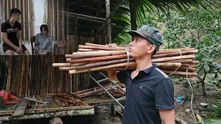 Kind man builds new house day and night for 17 year old single mother to meet her discharge date