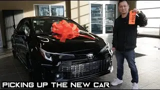 NEW YEAR NEW CAR PICKUP - 2023 TOYOTA GR COROLLA