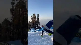 Fun activity in snow #shorts #snow #funny #activity #trending #ytshort #fyp