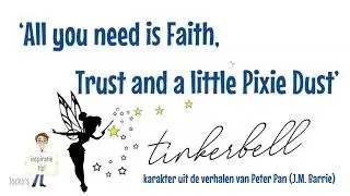 tinkerbell - all you need is faith trust pixie dust