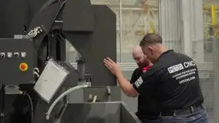 Emuge takes the Gloves off with their EvoGrip Demo Live&nbsp;at&nbsp;Okuma&nbsp;HQ